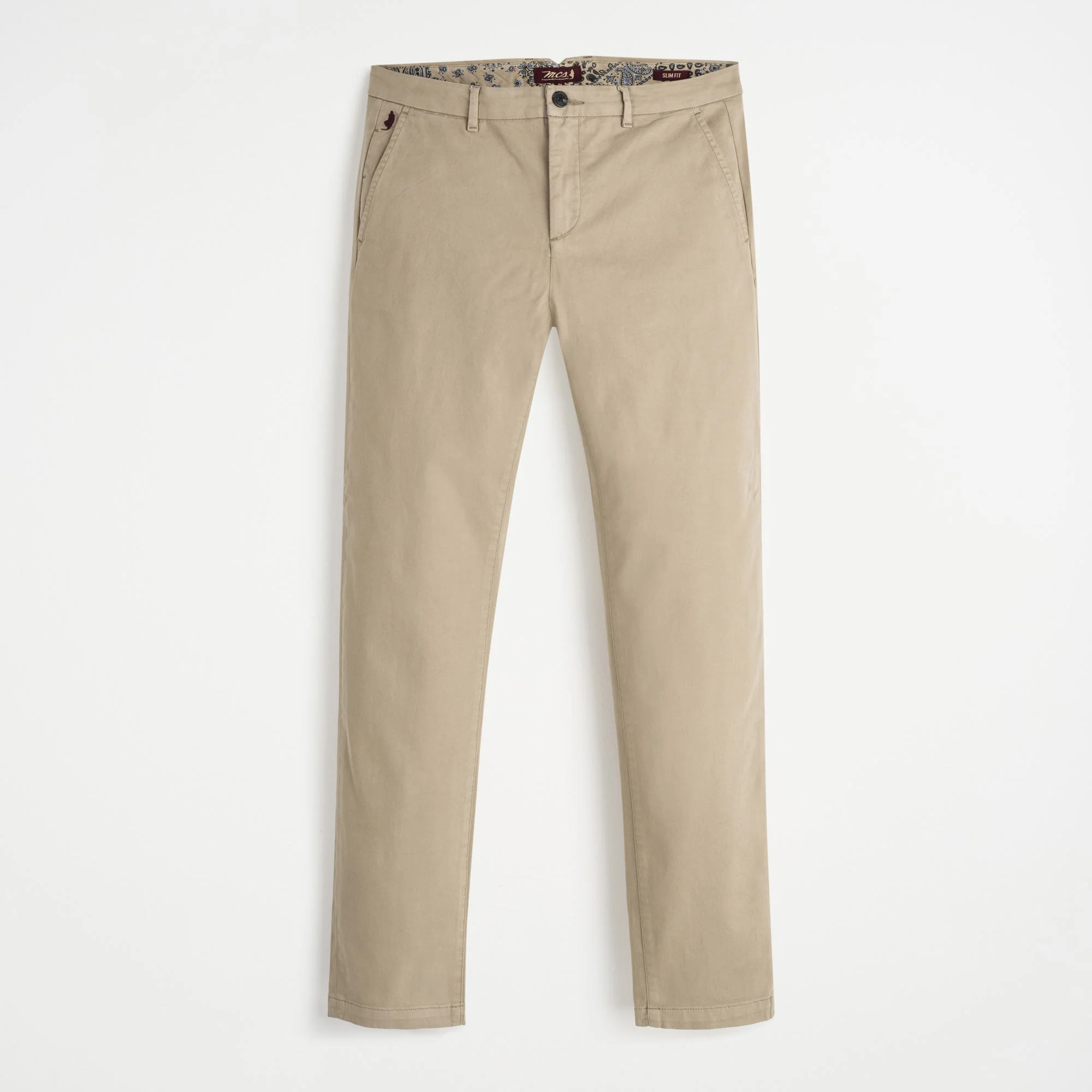 Gabardine slim chino