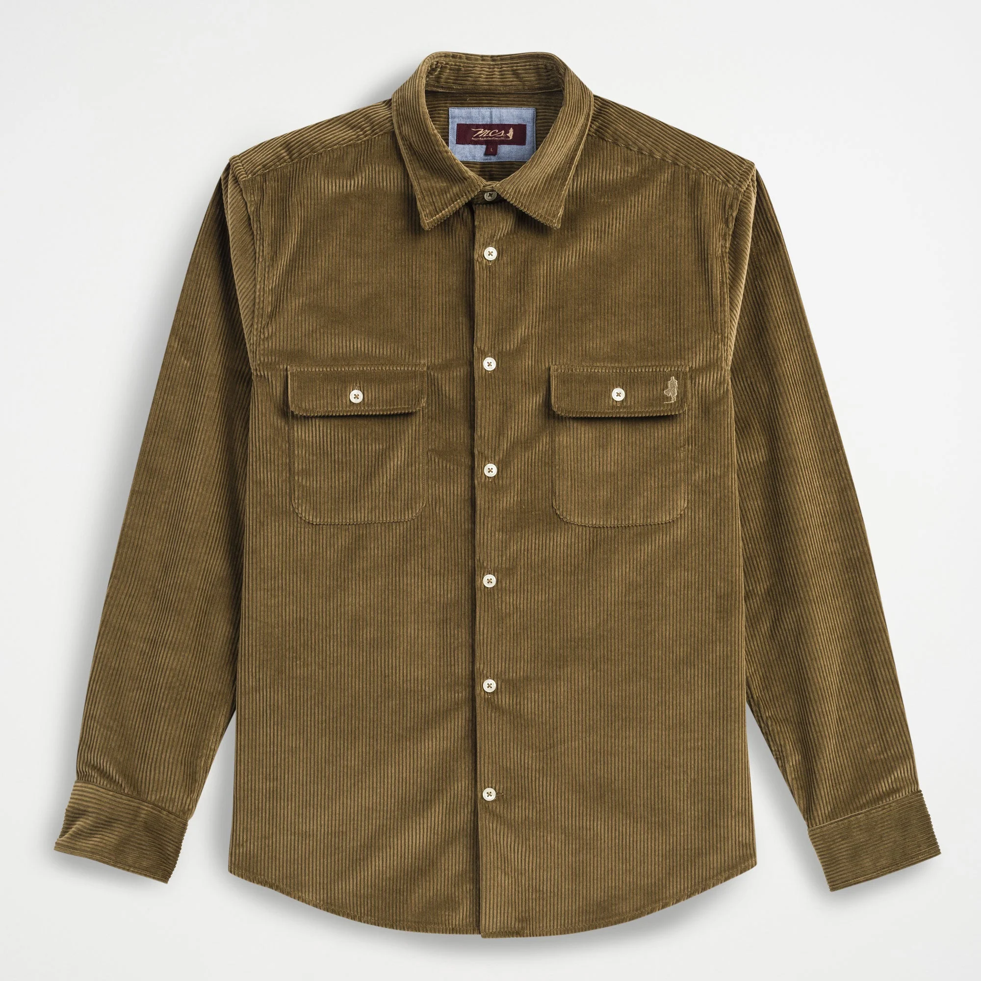 Corduroy workwear shirt